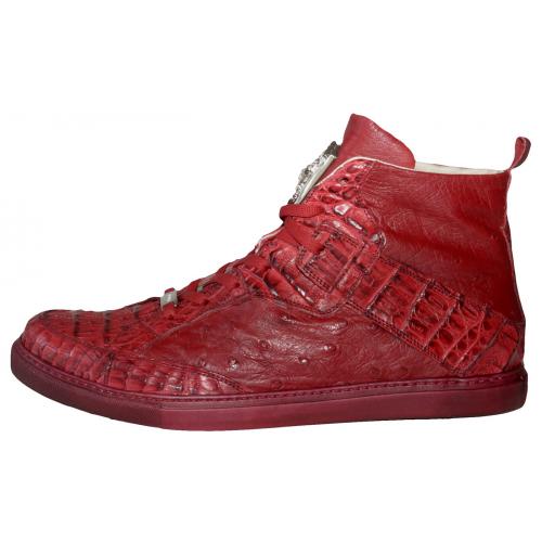 Fennix 4012 Hornback Vintage / Ostrich Red Sneakers